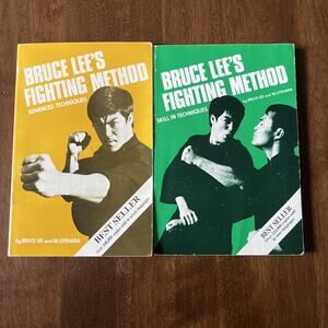 Bruce Lee's Fighting Method, Vol. 3 & 4 - Lee, Bruce Two Books 1994 Paperback